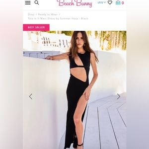 BEACH BUNNY this is it maxi dress by Summer Haus